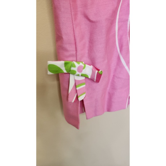 Lilly Pulitzer Jubilee Pink Floral Shift Dress Size 14 50th Anniversary - Picture 7 of 10